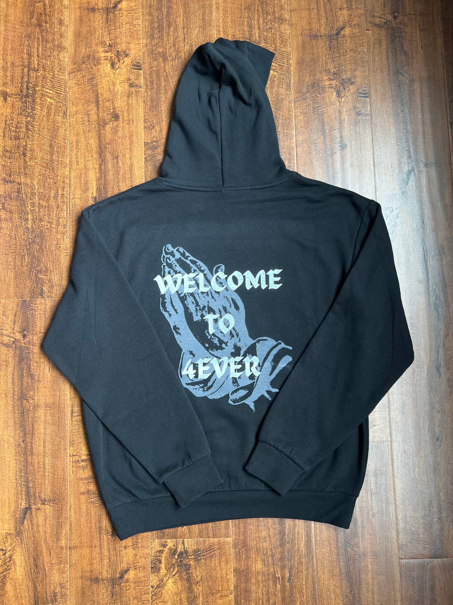 Welcome To 4Ever Hoodie (Black)